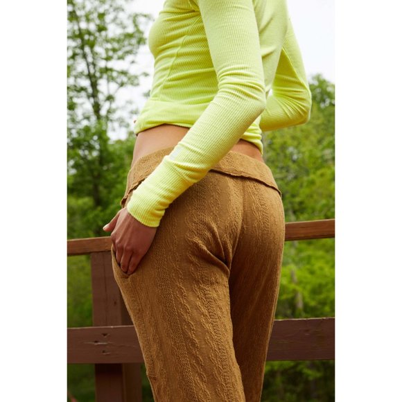 🎉LAST CHANCE🎉 NWT FP Movement Break A Sweat Skinny Pant / Bistre - Picture 3 of 5